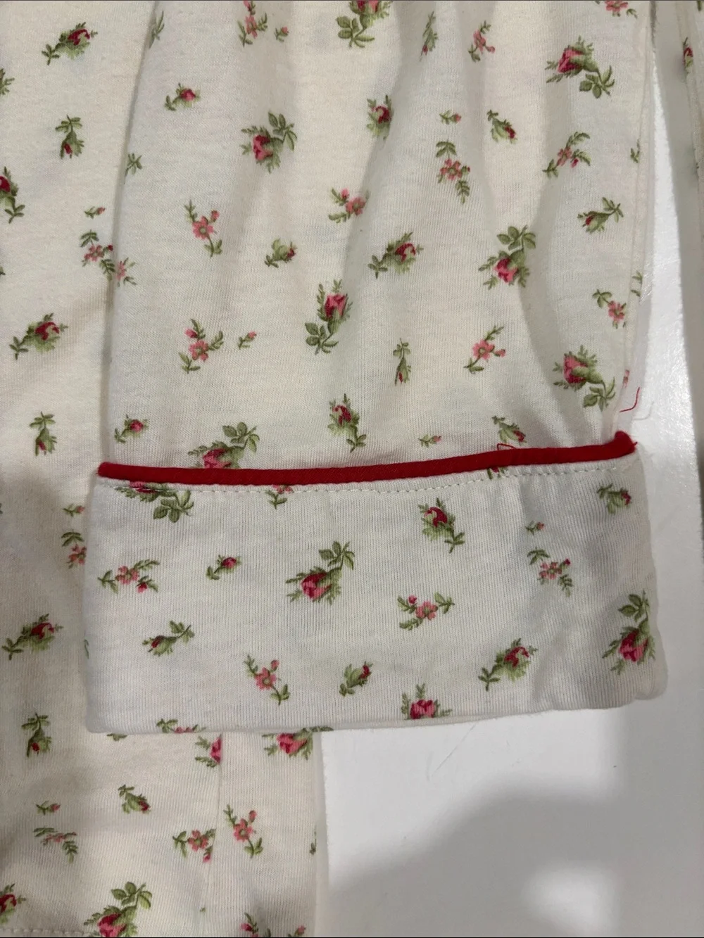 Vintage Lauren Ralph Lauren floral pajama set size small